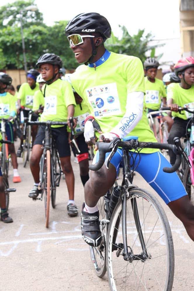 Youth cyclists