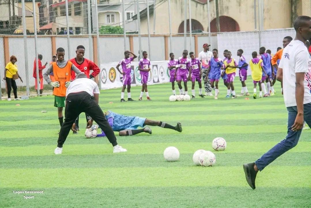 Lagos Summer Camp participants training